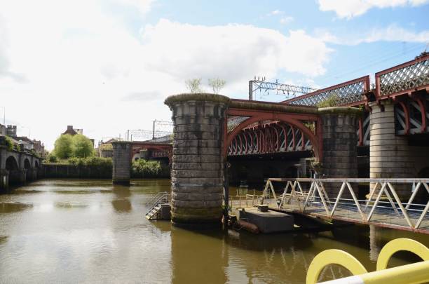 istock Dalmanock Rail Bridge crossing the River Clyde in Glasgow, Scotland, UK 1264609891