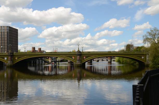 istock Albert Bridge crossing the River Clyde in Glasgow, Scotland, UK 1264609906