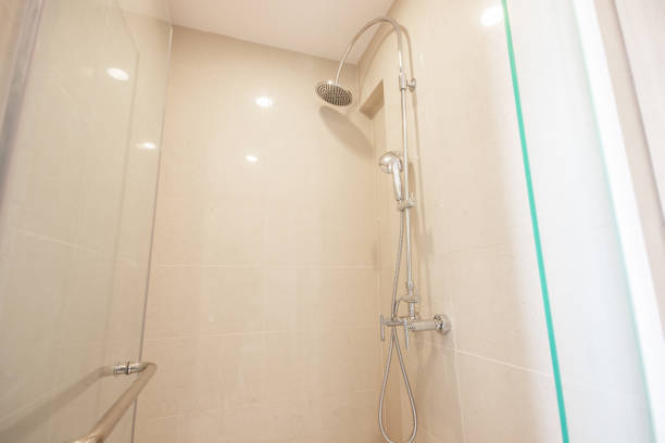 istock Stainless steel shower 1264618209