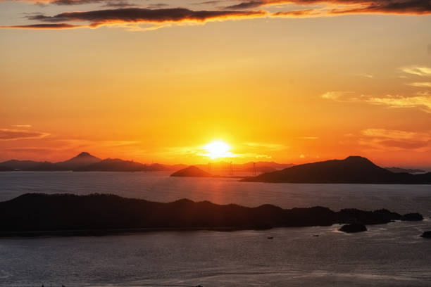 istock mokpo sunset ocean view 1264622514