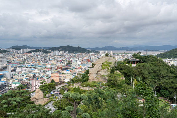 istock Mokpo city ocean view 1264623508