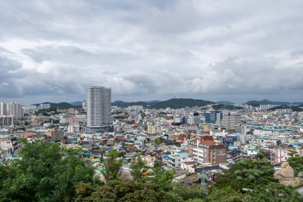 istock Mokpo city ocean view 1264623557