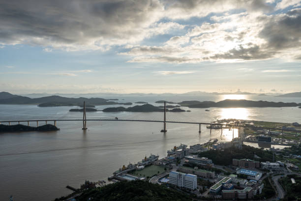 istock mokpo bridge and the coastline 1264623853