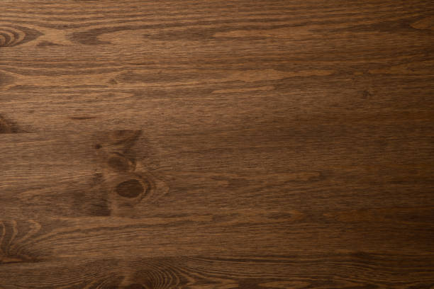 istock Dark Brown wood plank wall texture background 1264624669