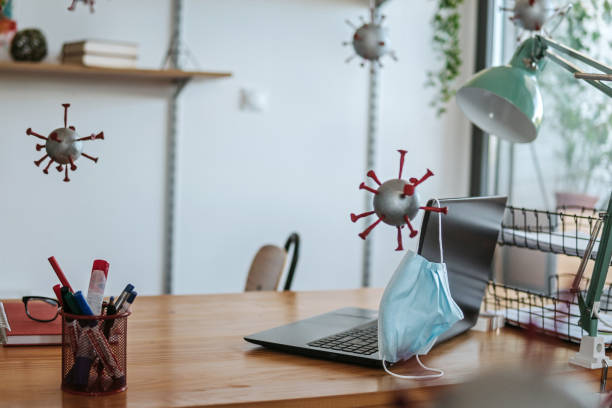 Airborne virus floating around at office