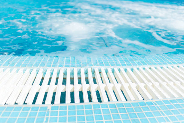 istock Swimming pool at the sea 1264647125