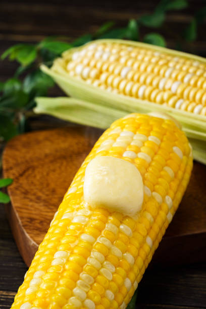 istock Boiled corn and butter on the cob 1264649961