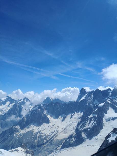 istock Sailing over the French Alpes 1264653059