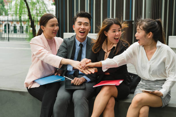 istock Business people working as a team 1264661097