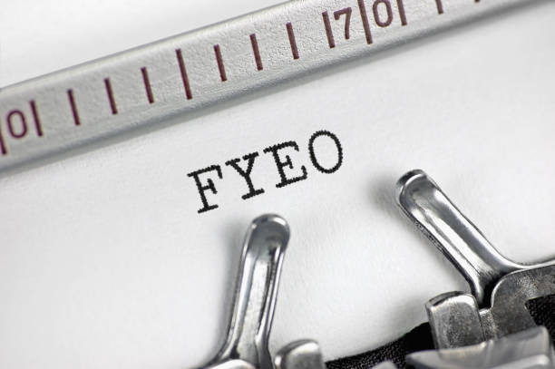 istock For your eyes only initialism FYEO text macro closeup, typewriter typed acronym, top secret classified information newsletter bulletin abbreviation notice, sensitive info secrecy, privacy, confidentiality operation security (OPSEC) concept, confidential l 1264663105
