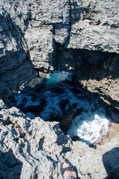 istock Hucha (sea spray cave) in Okinoerabu Island, Japan 1264665973