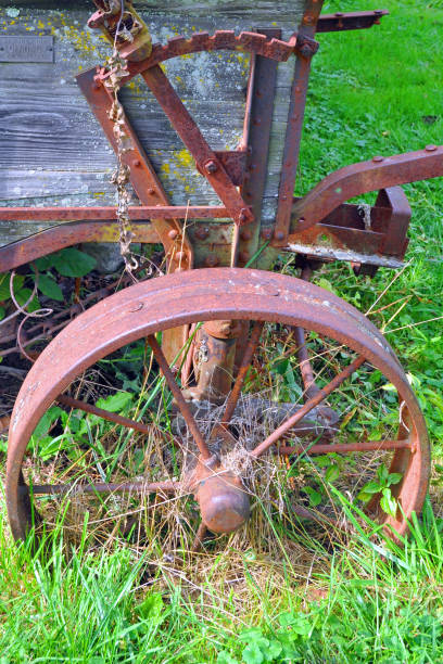 istock Old Iron Wheeled Wagon-1830-Hamilton County Indiana 1264666336