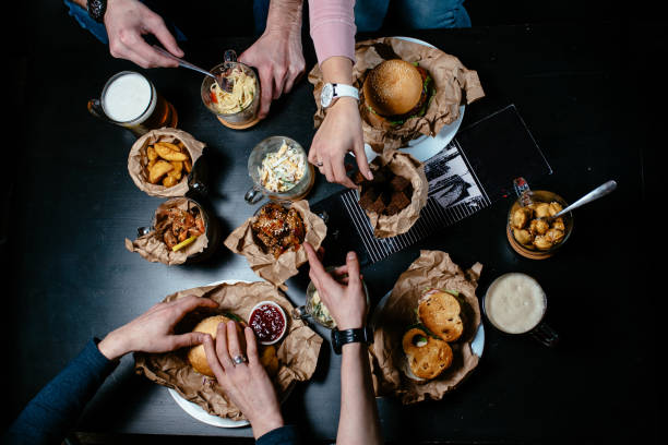 istock Great menu for beer party with friends 1264668038