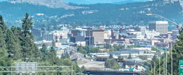 spokane washington downtown and street scenes