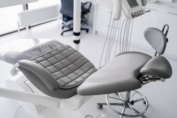 istock Dental chair and other accessories during Modern dental practice 1264674557