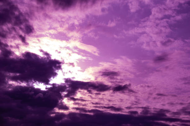 istock Natural sky composition. Dark ominous colorful storm rain clouds. Dramatic sky. Overcast stormy cloudscape. Thunderstorm. Element of apocalypse design. Toned. 1264676836