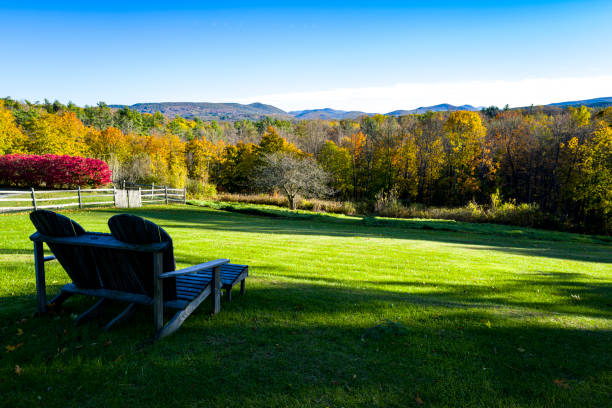 montañas de berkshire, ma - berkshire hills fotografías e imágenes de stock