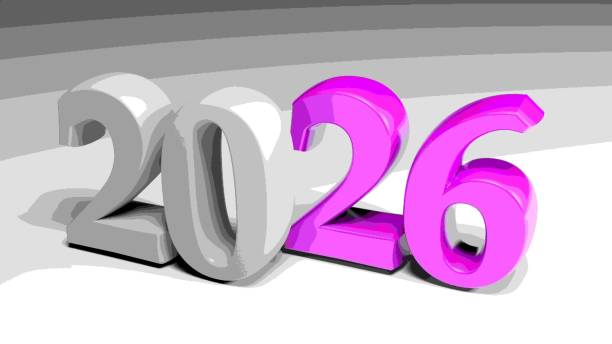 istock 2026 gray and purple write on gray background - 3D rendering illustration 1264678098