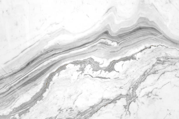 abstract beauty black and white pattern of marble texture background