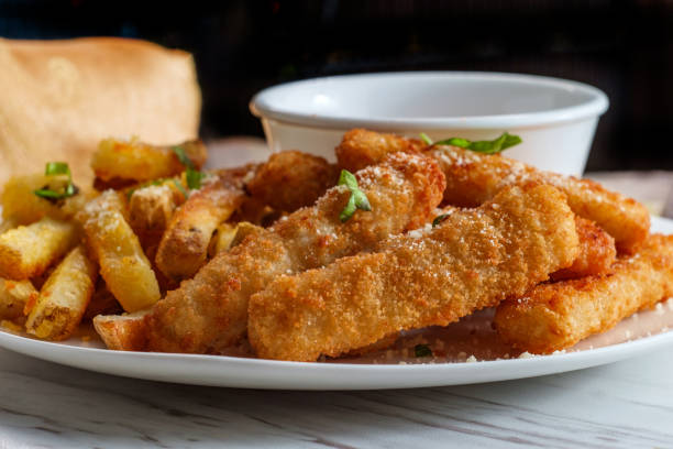 istock Fish Sticks French Fries 1264685044
