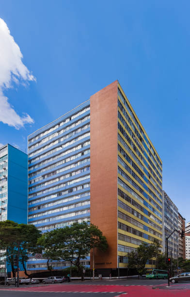 Modern Apartments Apartment building in Belo Horizonte downtown belo horizonte photos stock pictures, royalty-free photos & images