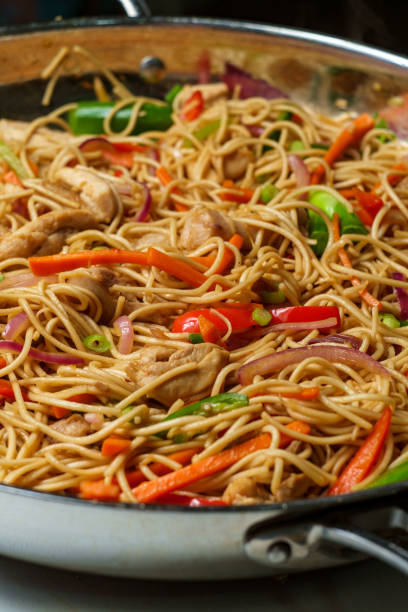 istock Chow Mein Hakka Noodles 1264685567