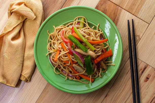 istock Chow Mein Hakka Noodles 1264685596
