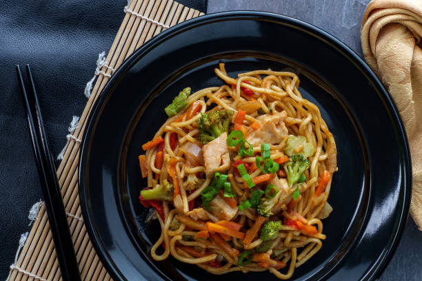 istock Chinese Chicken Chow Mein 1264686448