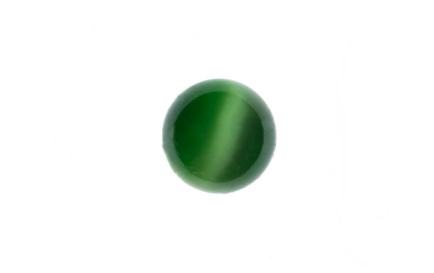 istock green crystal ball isolated on white background 1264689993