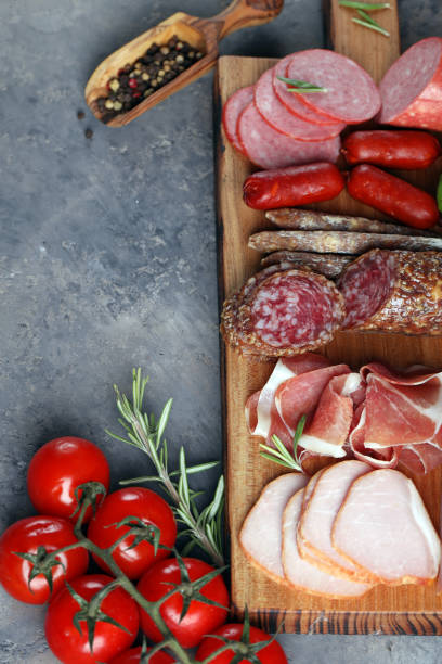 istock sausage and ham assortment 1264690299