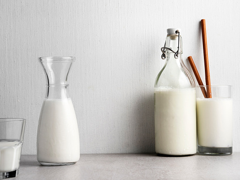 Milk, Veganism, Almond Milk, Soy Milk, Cereal Plant, food and drink, Drinking Glass, Glass - Material, Milk Bottle, Bottle, drinking straw,