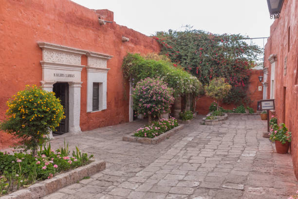 istock Santa Catalina Monastery, in Arequipa, Peru 1264695404