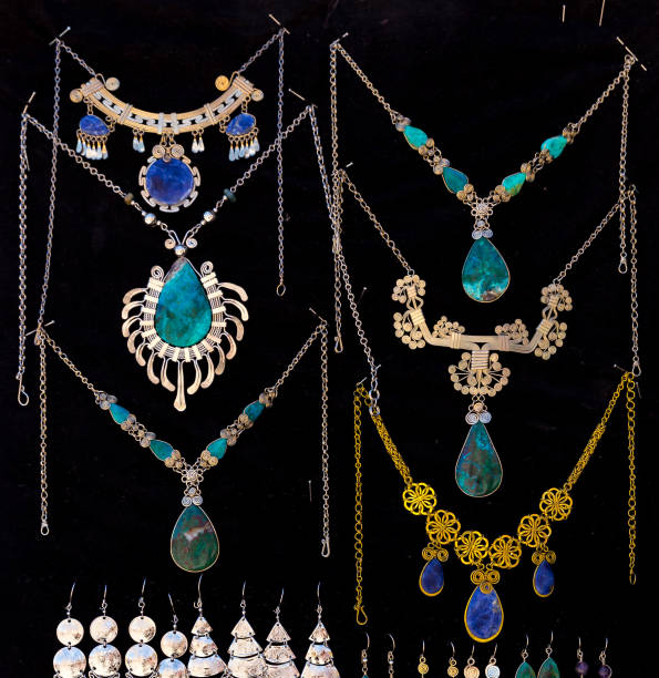 istock Traditional peruvian ornamentation Inca made by modern artists. 1264695570
