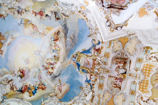 istock Pilgrimage Church of Wies, Germany 1264703016