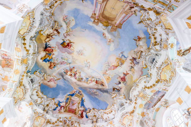 istock Pilgrimage Church of Wies, Germany 1264704685