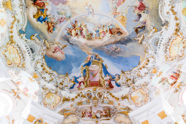 istock Pilgrimage Church of Wies, Germany 1264705230