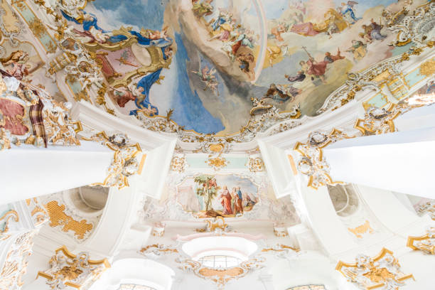 istock Pilgrimage Church of Wies, Germany 1264705282