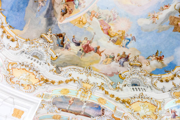 istock Pilgrimage Church of Wies, Germany 1264705283