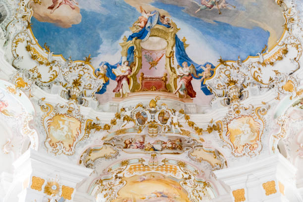 istock Pilgrimage Church of Wies, Germany 1264705345