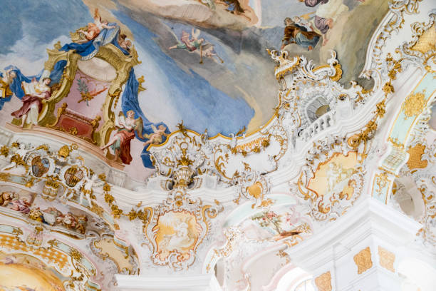 istock Pilgrimage Church of Wies, Germany 1264705412