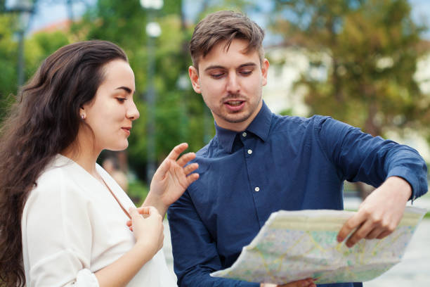 istock Young tourists enjoying a city trip 1264705537