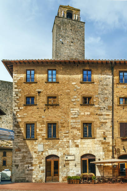 istock Street in San Gimignano, Italy 1264706541