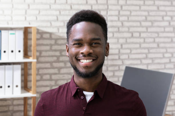 istock Smiling Man Portrait At Workplace 1264709807