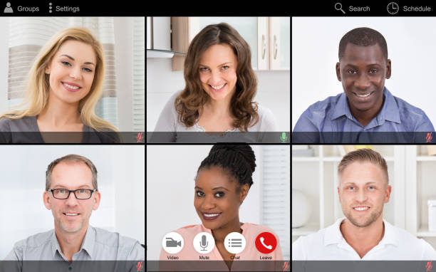istock Online Video Conference Meeting Group Call 1264709834