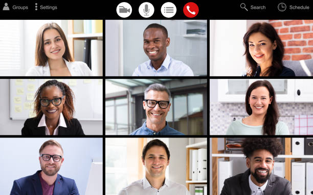 istock Online Video Conference Meeting Group Call 1264709852