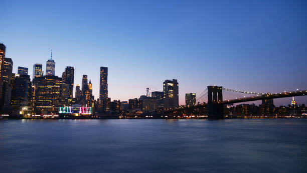 istock landscape of lower manhattan at evening time 1264709941