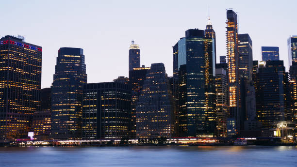 istock landscape of lower manhattan at evening time 1264710514