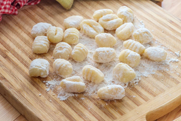 istock Making Homemade Italian Gnocchi 1264731322