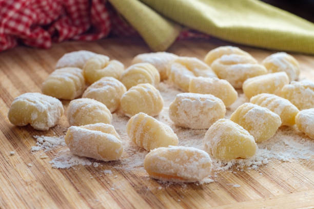 istock Making Homemade Italian Gnocchi 1264731327
