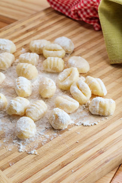 istock Making Homemade Italian Gnocchi 1264731330